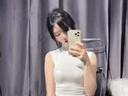 蜂腰美乳極品身材美女穿情趣內衣自拍